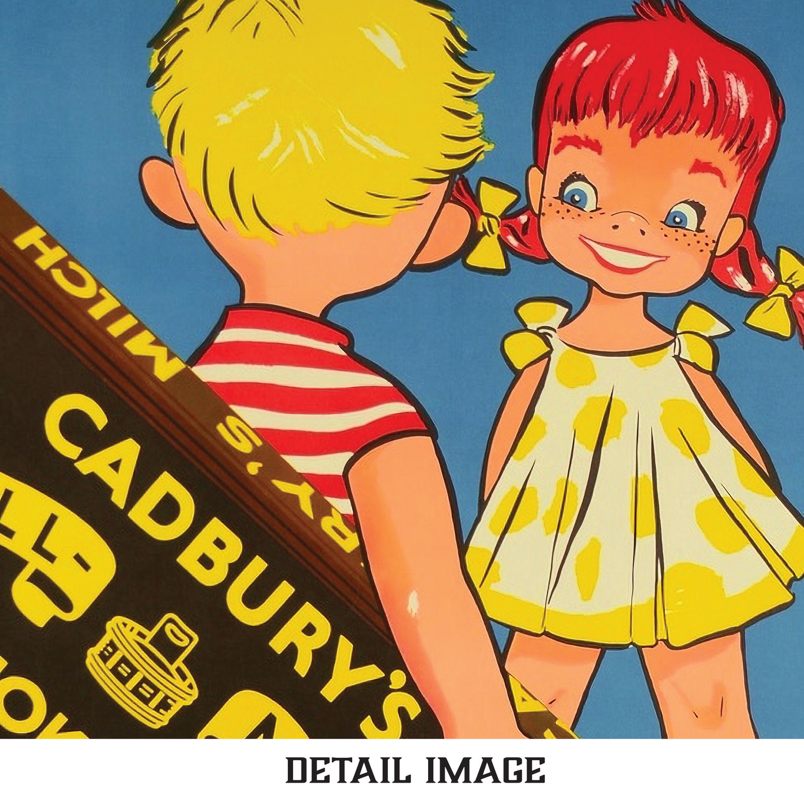 Cadbury - Köstlich Salzig | Sim | 1956 | Vintage Ads | Wall Art